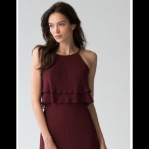 Jenny Yoo Bridesmaid Dress; Charlie, Hibiscus